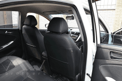 Coprisedili su misura per Hyundai Accent 4 (2011-2017), Berlina 3 volumi in Set per interni Autooggetti.it - Roma, commercioVirtuoso.it