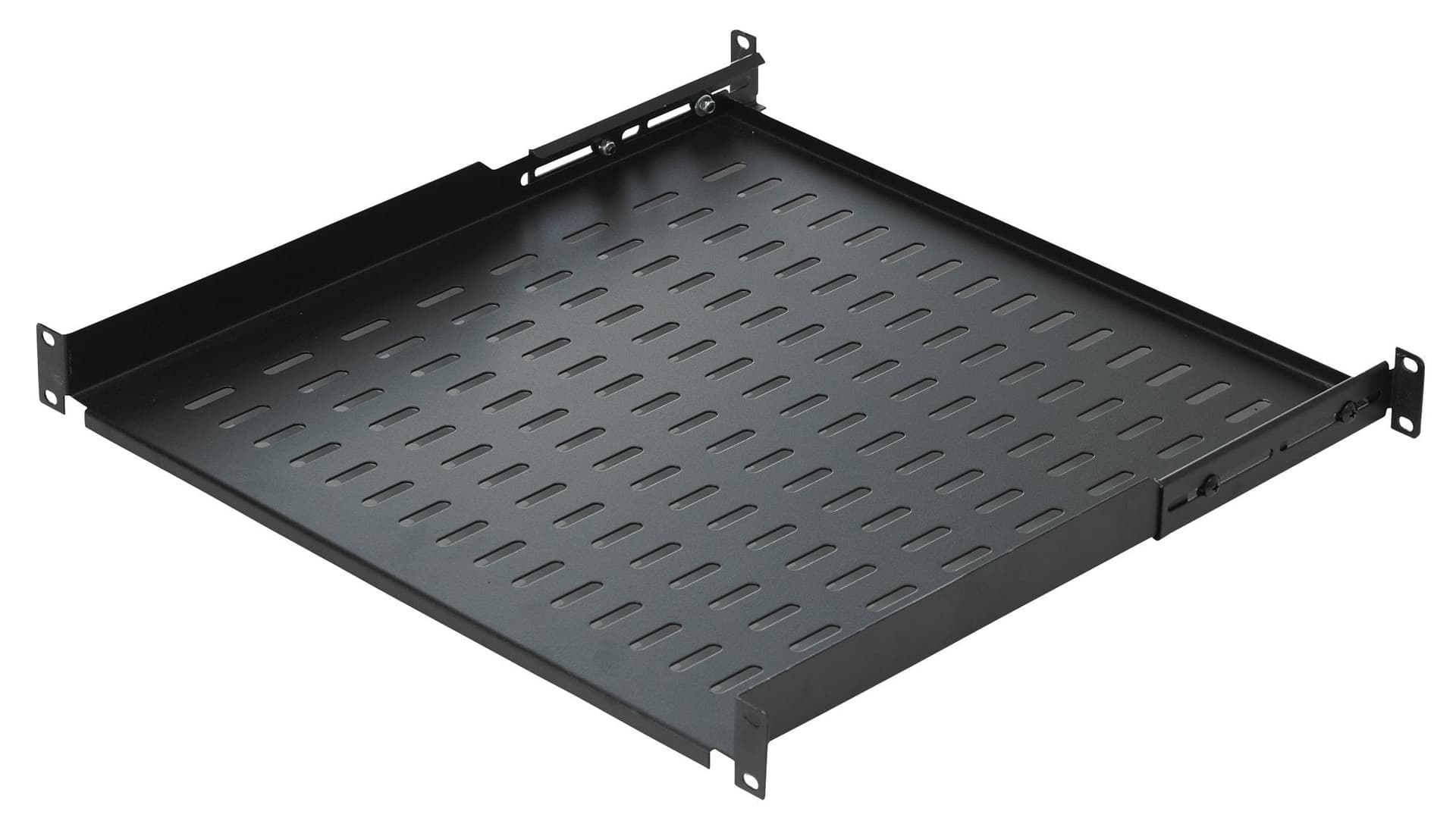 Mensola per Rack 19'' 550 mm 2U Nera 4 punti in  Scontolo.net - Potenza, commercioVirtuoso.it