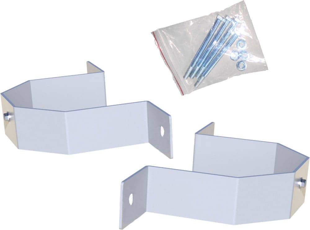 Morsetto Ottagonale per Fissaggio Accessori a Palo in Supporti per parabole Scontolo.net - Potenza, commercioVirtuoso.it