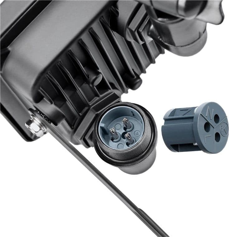 Faretto LED da Esterno IP65 50W 4260lm Nero in Proiettori Scontolo.net - Potenza, commercioVirtuoso.it