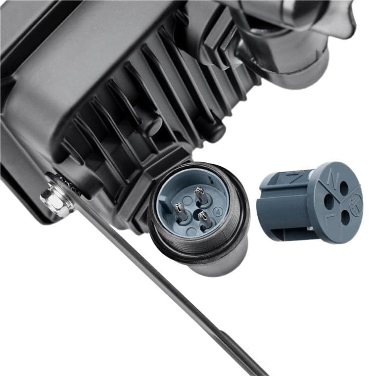 Faretto LED da Esterno IP65 50W 4260lm Nero in Proiettori Scontolo.net - Potenza, commercioVirtuoso.it