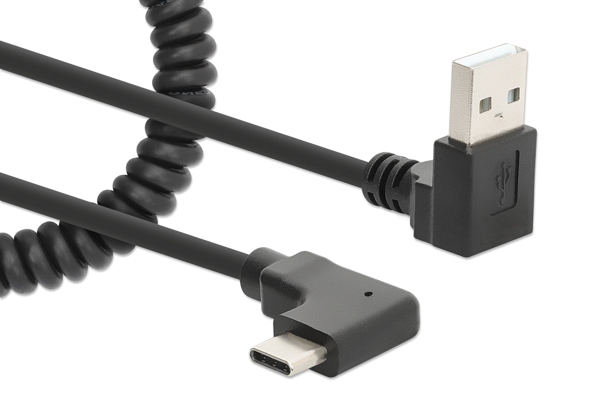 Cavo di Ricarica USB-A a USB-C&trade 1m Spiralato Nero in  Scontolo.net - Potenza, commercioVirtuoso.it
