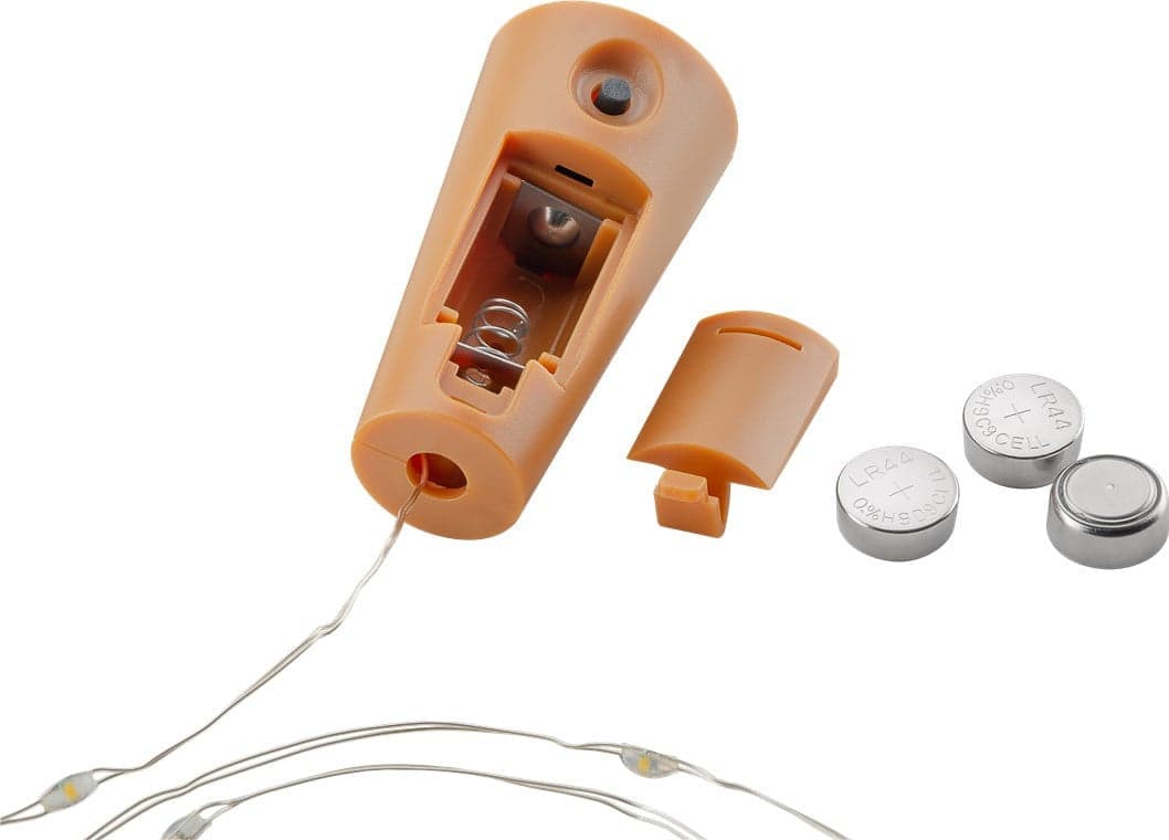 Confezione da 3pz Catena Luminosa per Bottiglie da 10 LED con Timer in Catene luminose Scontolo.net - Potenza, commercioVirtuoso.it