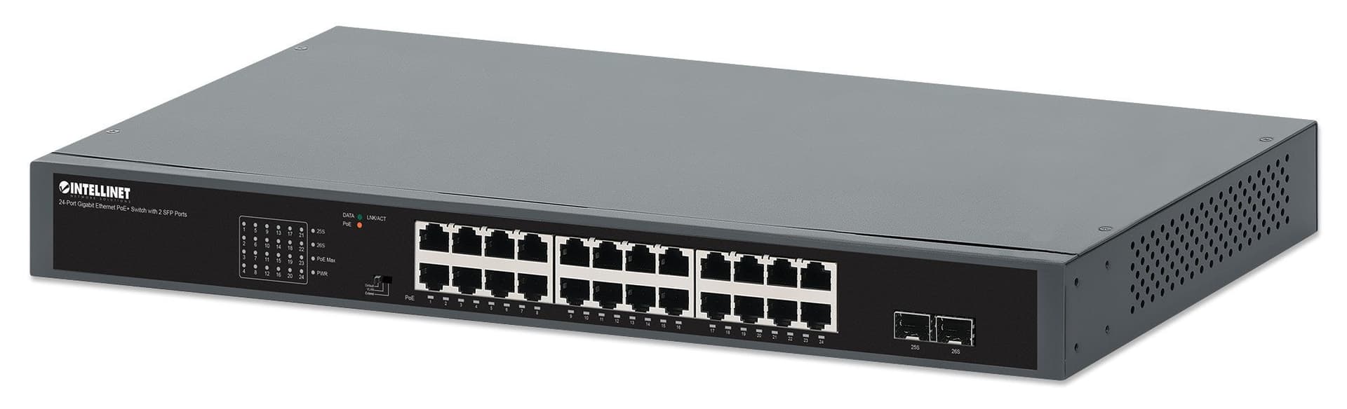 Gigabit Ethernet Switch 24-Porte PoE+ con 2 porte SFP in  Scontolo.net - Potenza, commercioVirtuoso.it