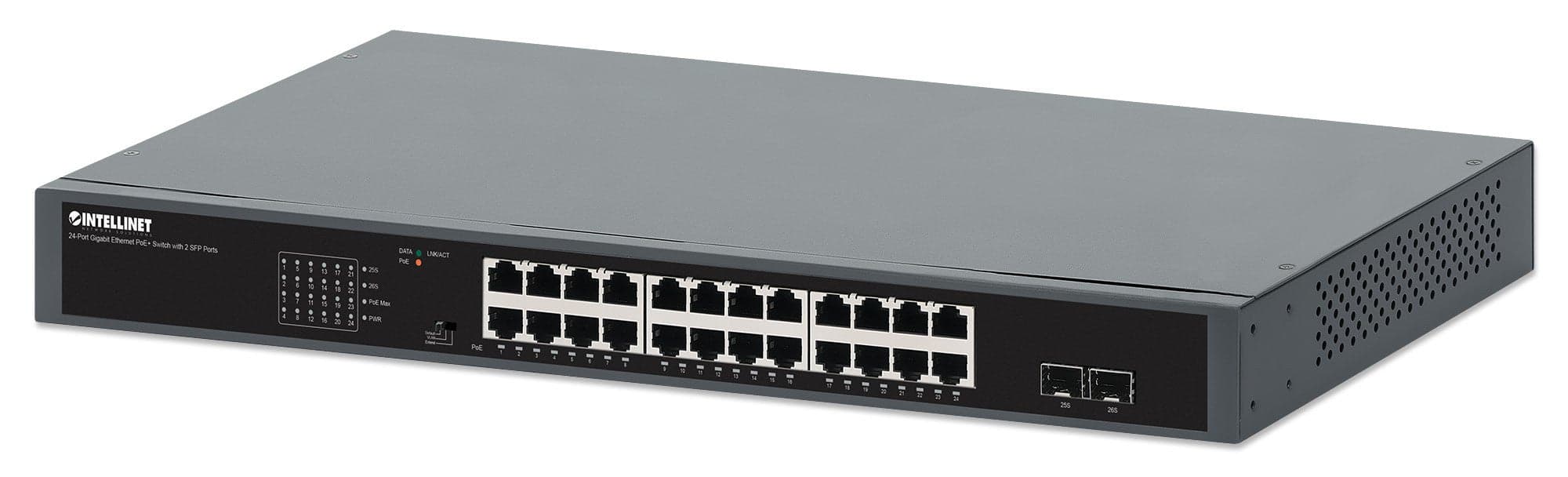 Gigabit Ethernet Switch 24-Porte PoE+ con 2 porte SFP in  Scontolo.net - Potenza, commercioVirtuoso.it