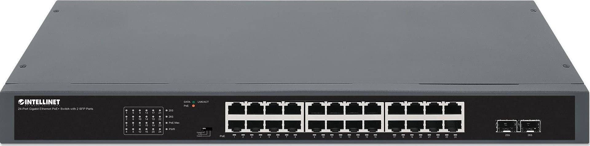 Gigabit Ethernet Switch 24-Porte PoE+ con 2 porte SFP in  Scontolo.net - Potenza, commercioVirtuoso.it