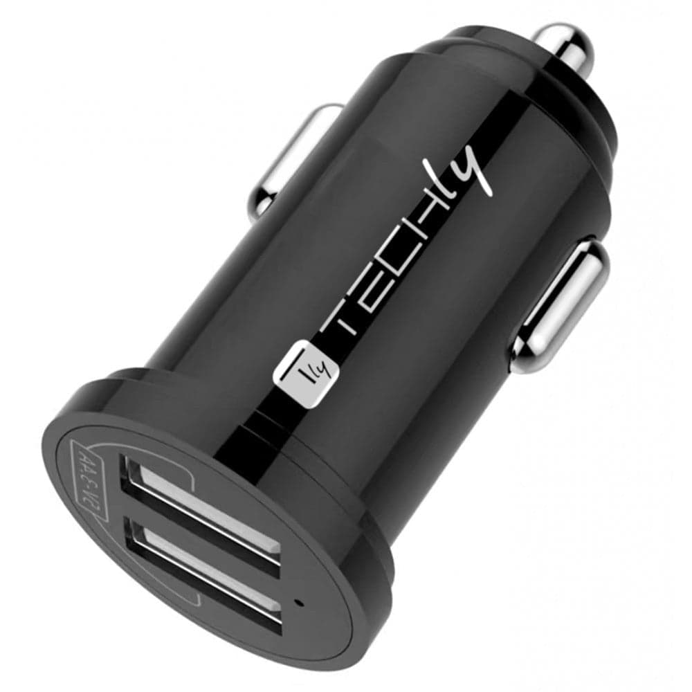 Mini Caricatore da Auto 2 Porte USB-A 12W/2.4A Nero in Caricabatterie da auto Scontolo.net - Potenza, commercioVirtuoso.it