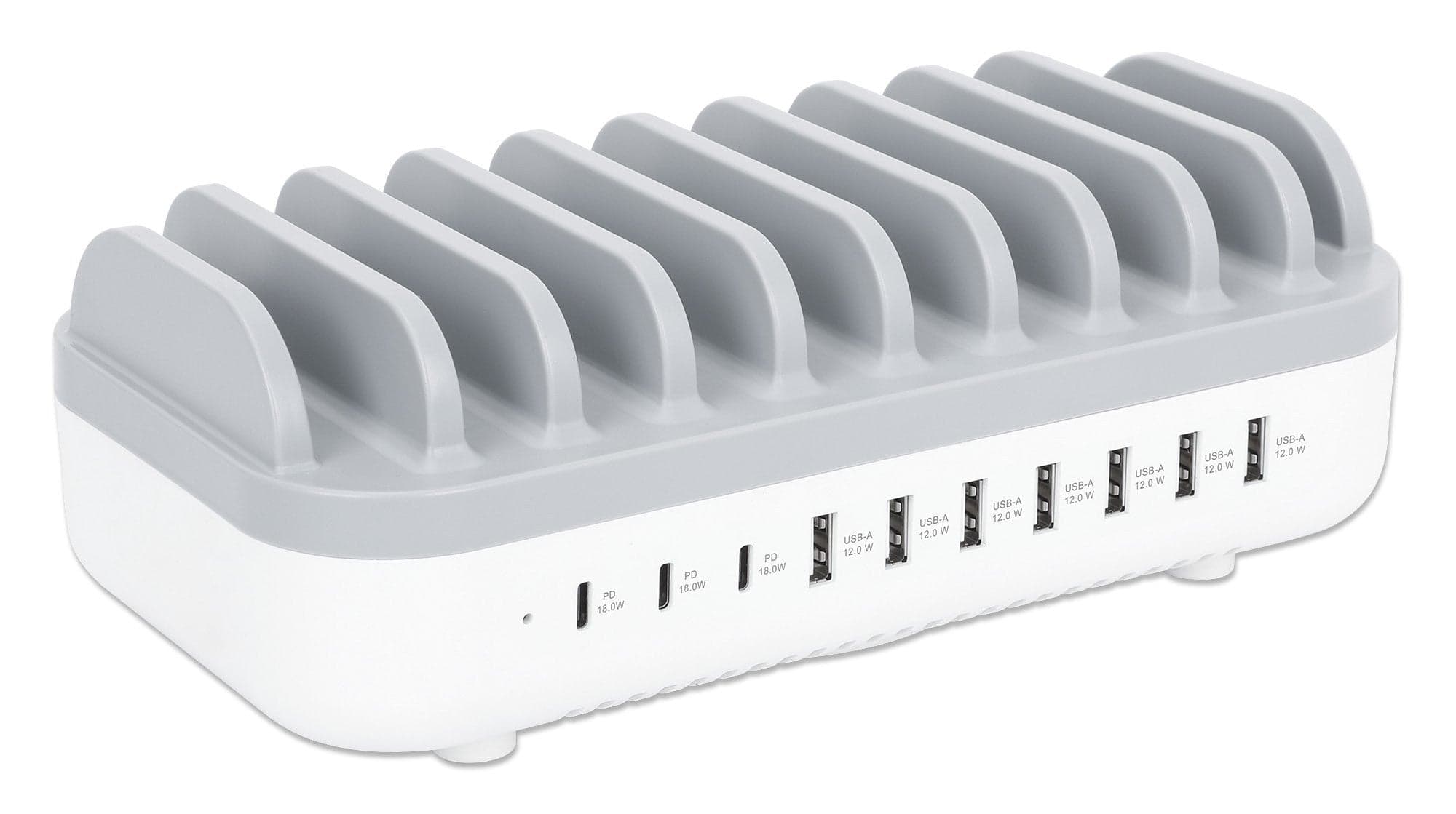 Docking Station Stazione di Ricarica 10 Porte USB 120W in  Scontolo.net - Potenza, commercioVirtuoso.it