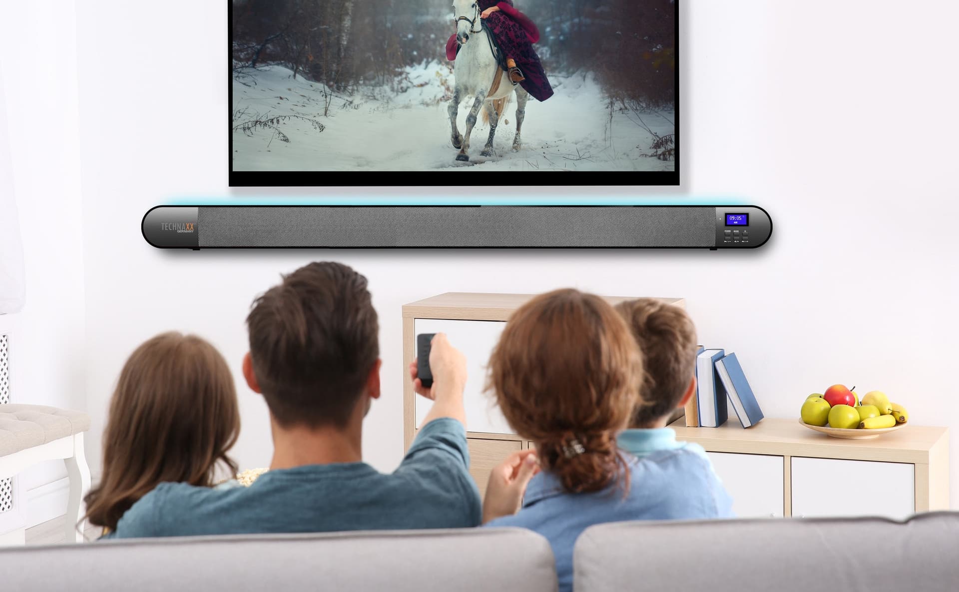 Soundbar con Radio DAB+ e FM Bluetooth V5.0 Connessione Ottica e Luce LED 7 Colori, TX-139 in Soundbar Scontolo.net - Potenza, commercioVirtuoso.it