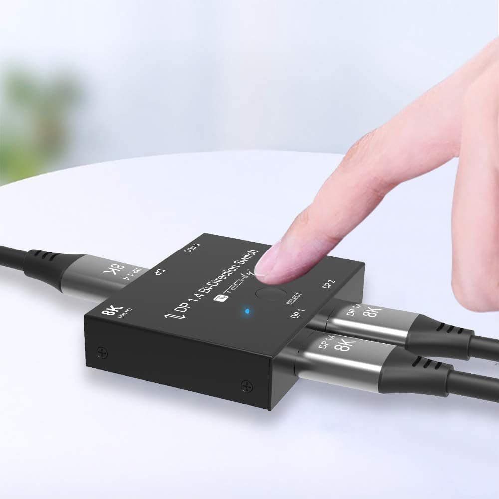 Switch Bidirezionale Convertitore Splitter DisplayPort 8K DP1.4 per Sorgenti Multiple e Display in  Scontolo.net - Potenza, commercioVirtuoso.it