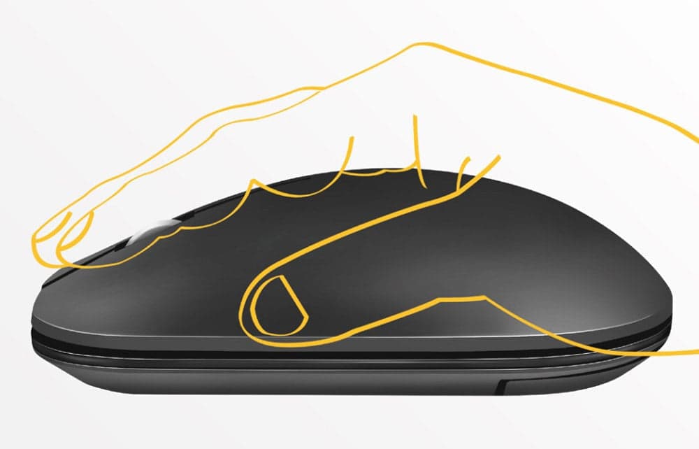 Mouse Wireless 2.4 GHz 1000dpi Nero in  Scontolo.net - Potenza, commercioVirtuoso.it