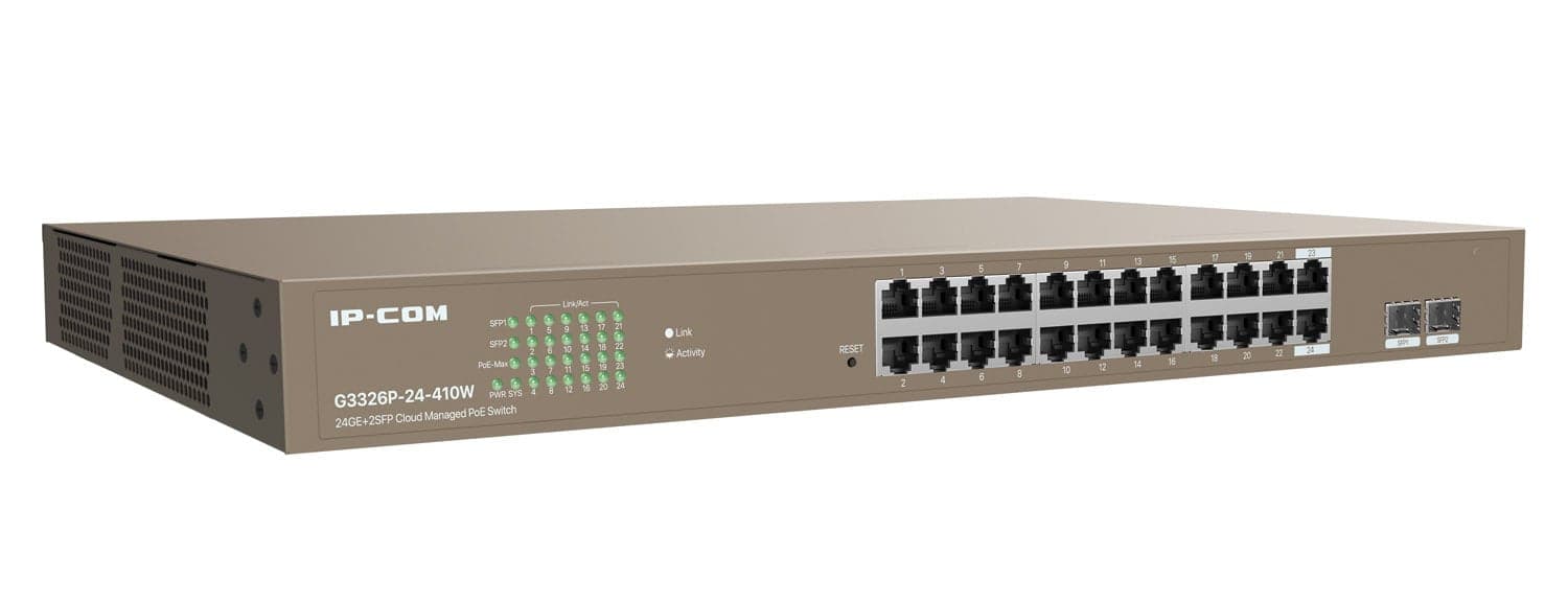 Switch PoE Cloud Managed 24GE+2SFP, G3326P-24-410W in  Scontolo.net - Potenza, commercioVirtuoso.it