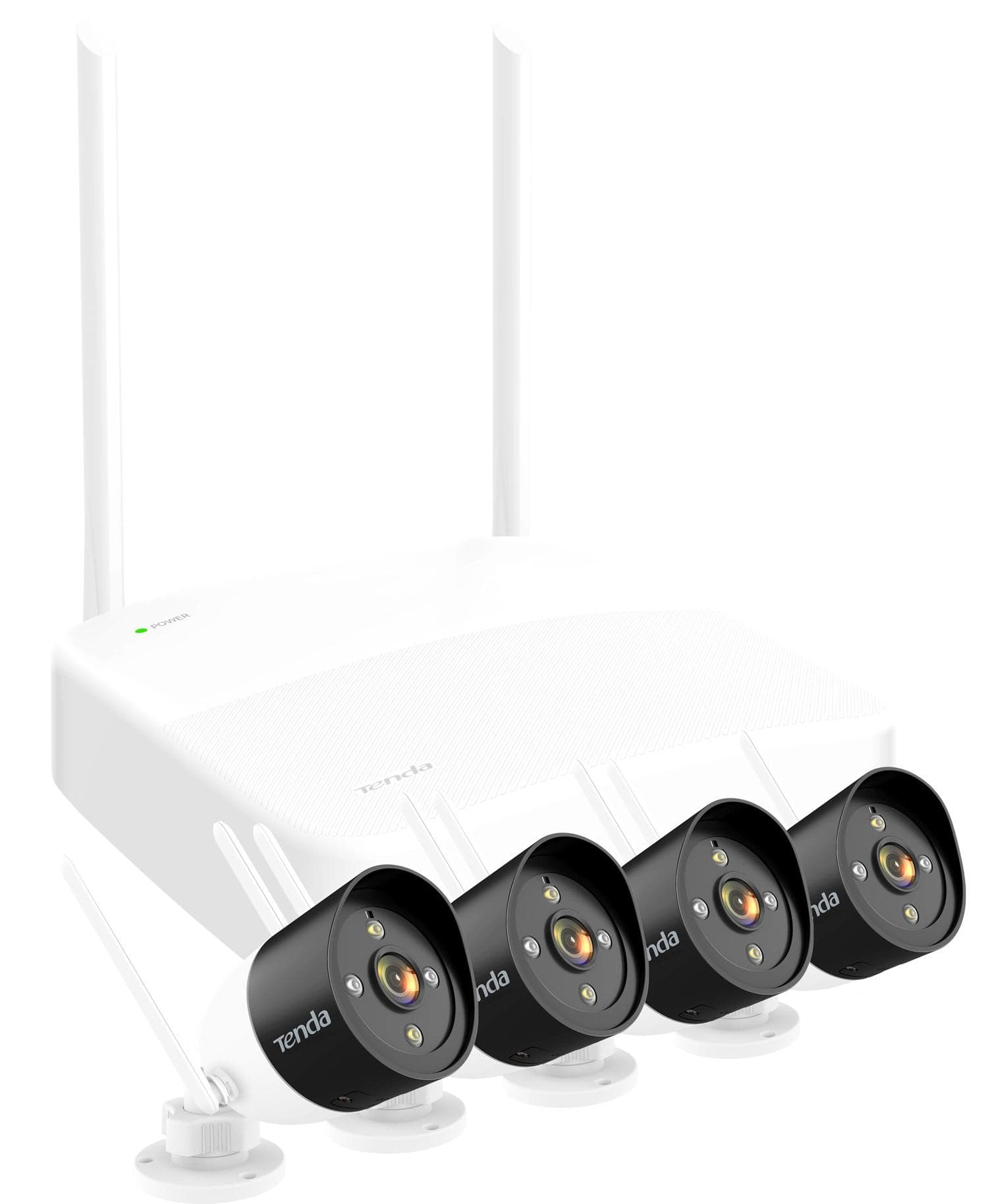 Kit di Sicurezza Video HD Wireless a 4 Canali Videocamere, K4W-3TC in Kit di sorveglianza DVR Scontolo.net - Potenza, commercioVirtuoso.it