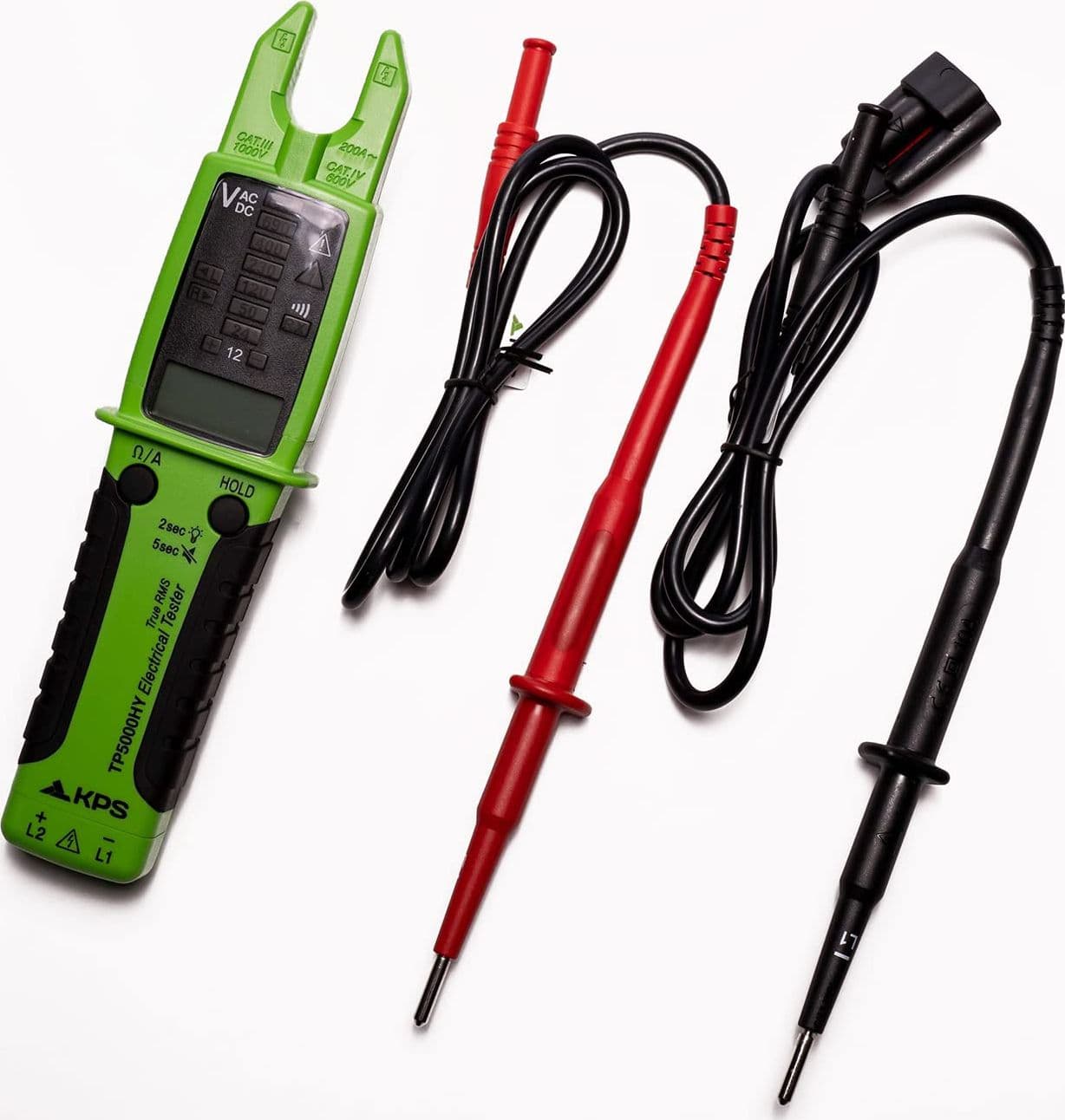 Tester di Tensione TRMS AC/DC 1000V AC 200A 10.000 Conti IP65 CAT.IV, KPS-TP5000HY in Multimetri Scontolo.net - Potenza, commercioVirtuoso.it