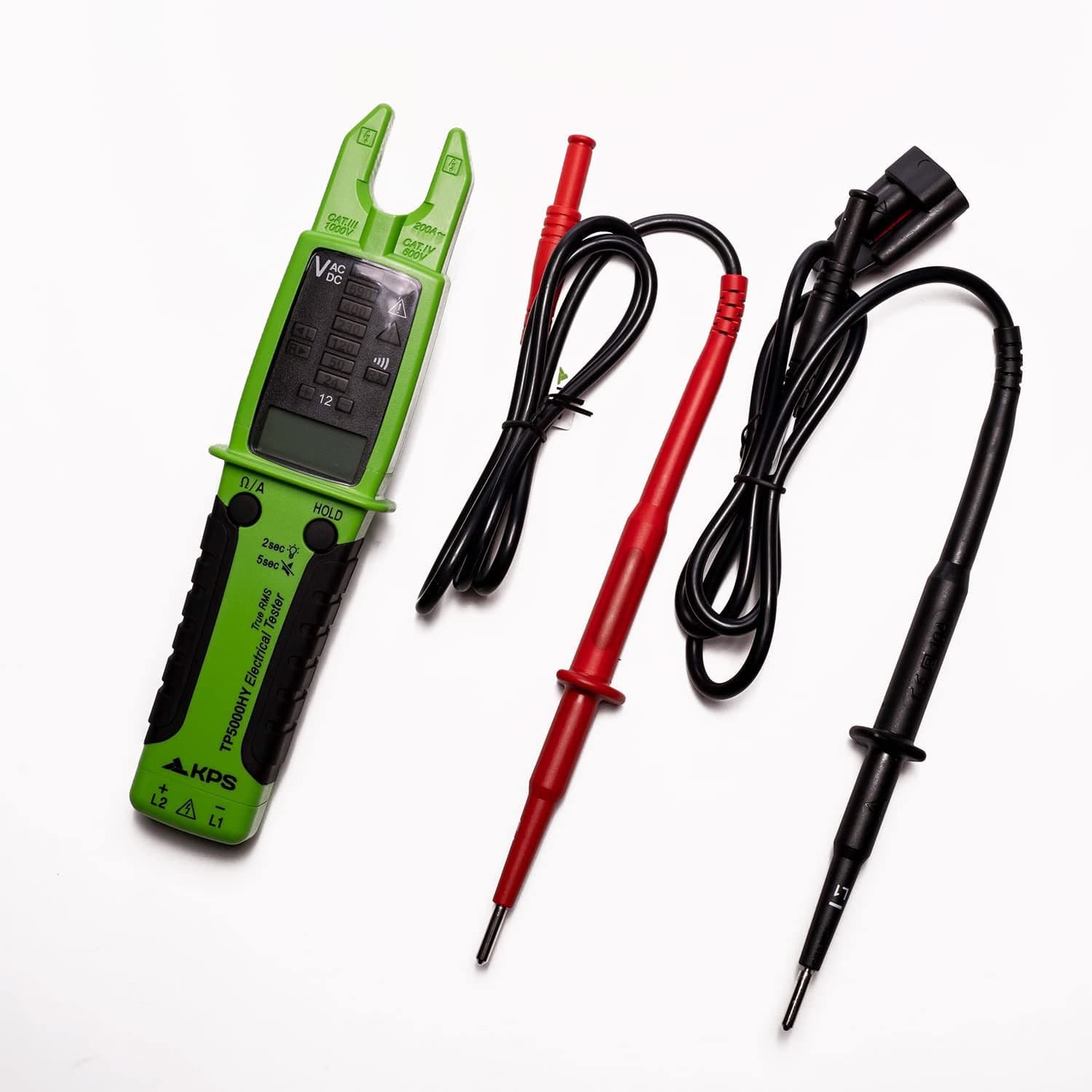 Tester di Tensione TRMS AC/DC 1000V AC 200A 10.000 Conti IP65 CAT.IV, KPS-TP5000HY in Multimetri Scontolo.net - Potenza, commercioVirtuoso.it