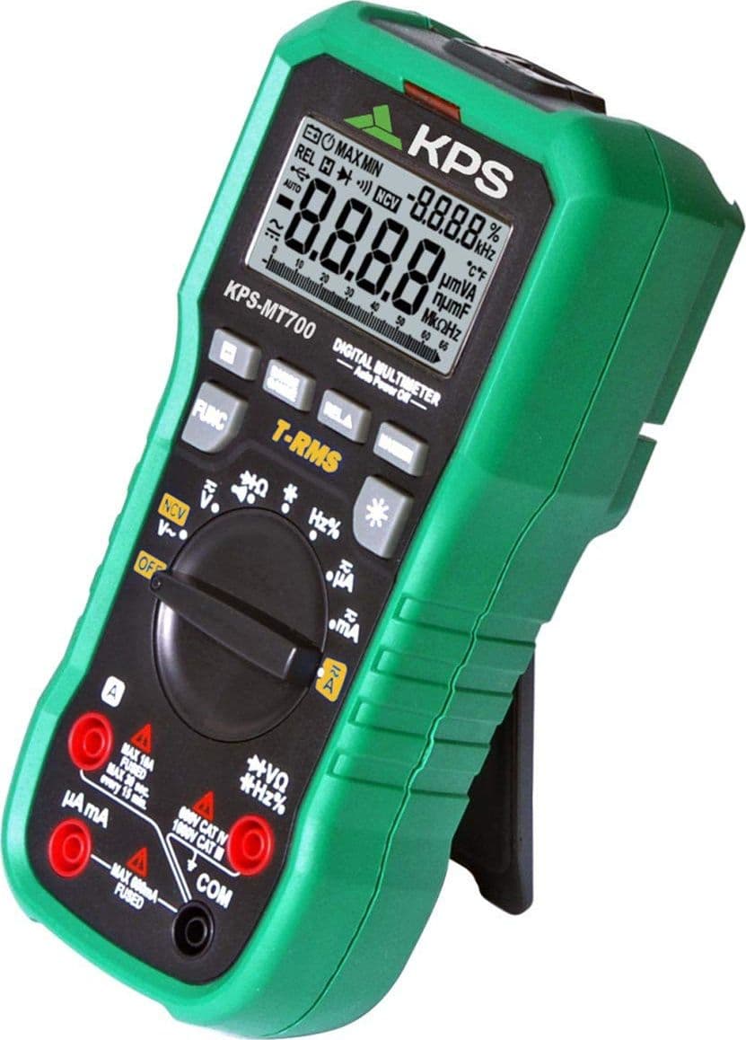 Multimetro Digitale TRMS con Connessione USB 6000 Counts, KPS-MT700