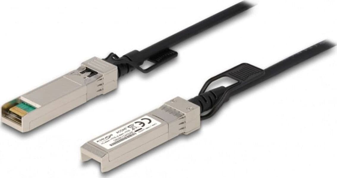 Cavo in Rame Twinax Passivo con Connettori SFP+ 10Gb 1m Nero in  Scontolo.net - Potenza, commercioVirtuoso.it