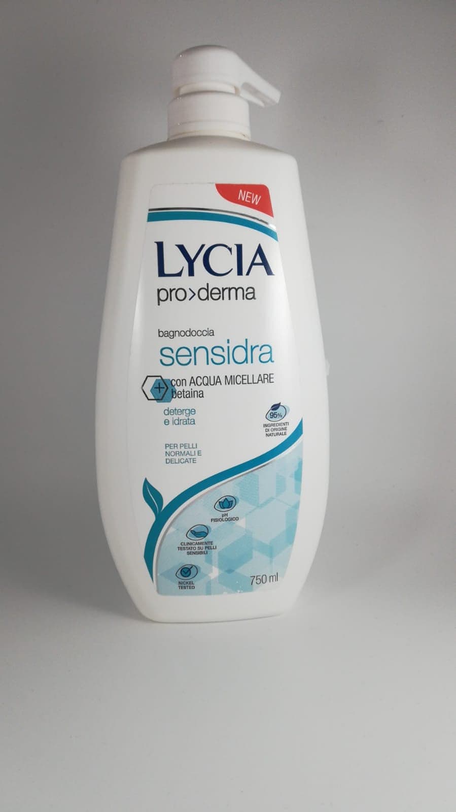 Lycia proderma bagnodoccia sensidra 750ml