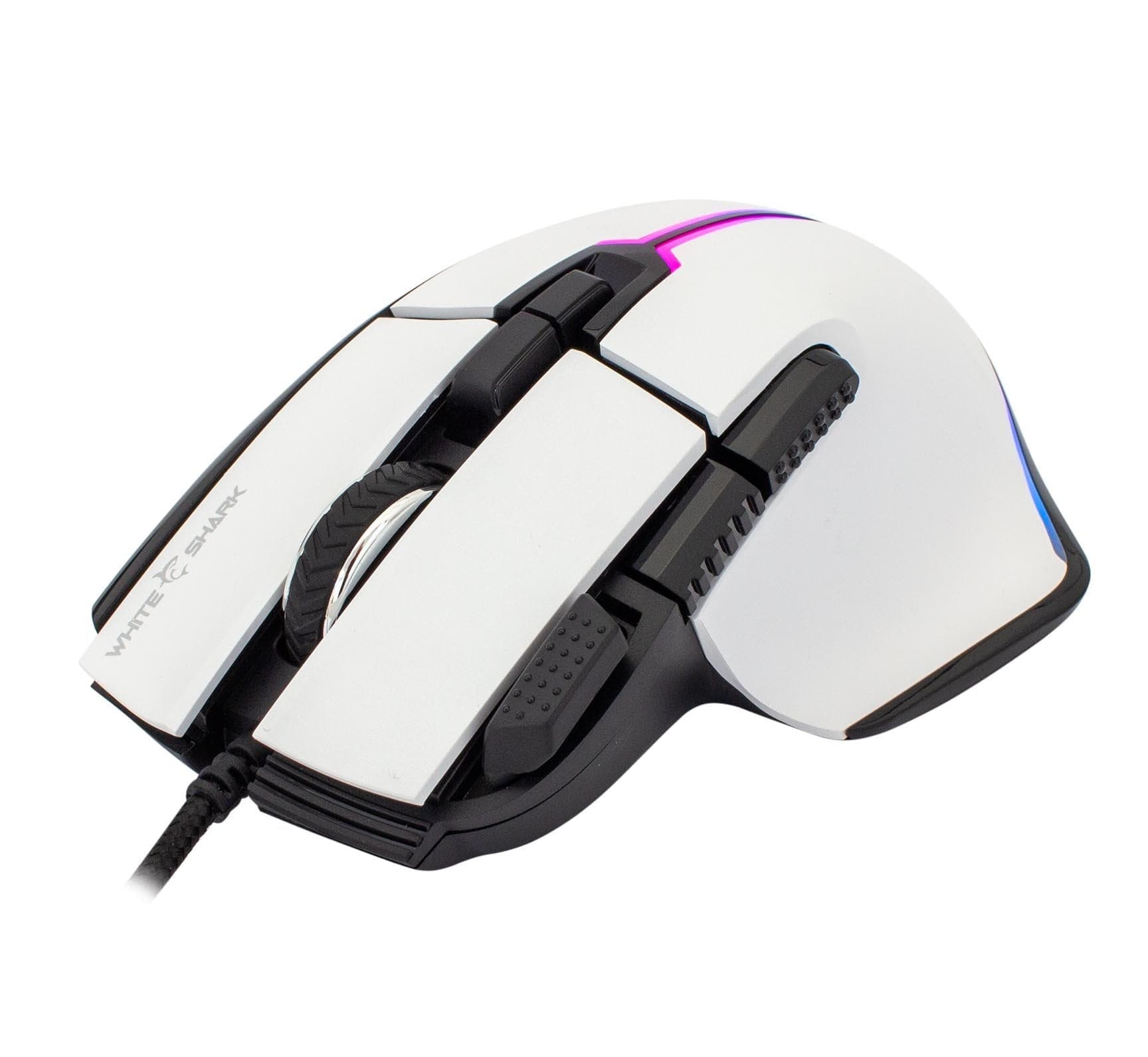 Mouse Gaming RGB USB 12000 dpi 9 Tasti Bianco Marrok in Mouse da gioco Scontolo.net - Potenza, commercioVirtuoso.it