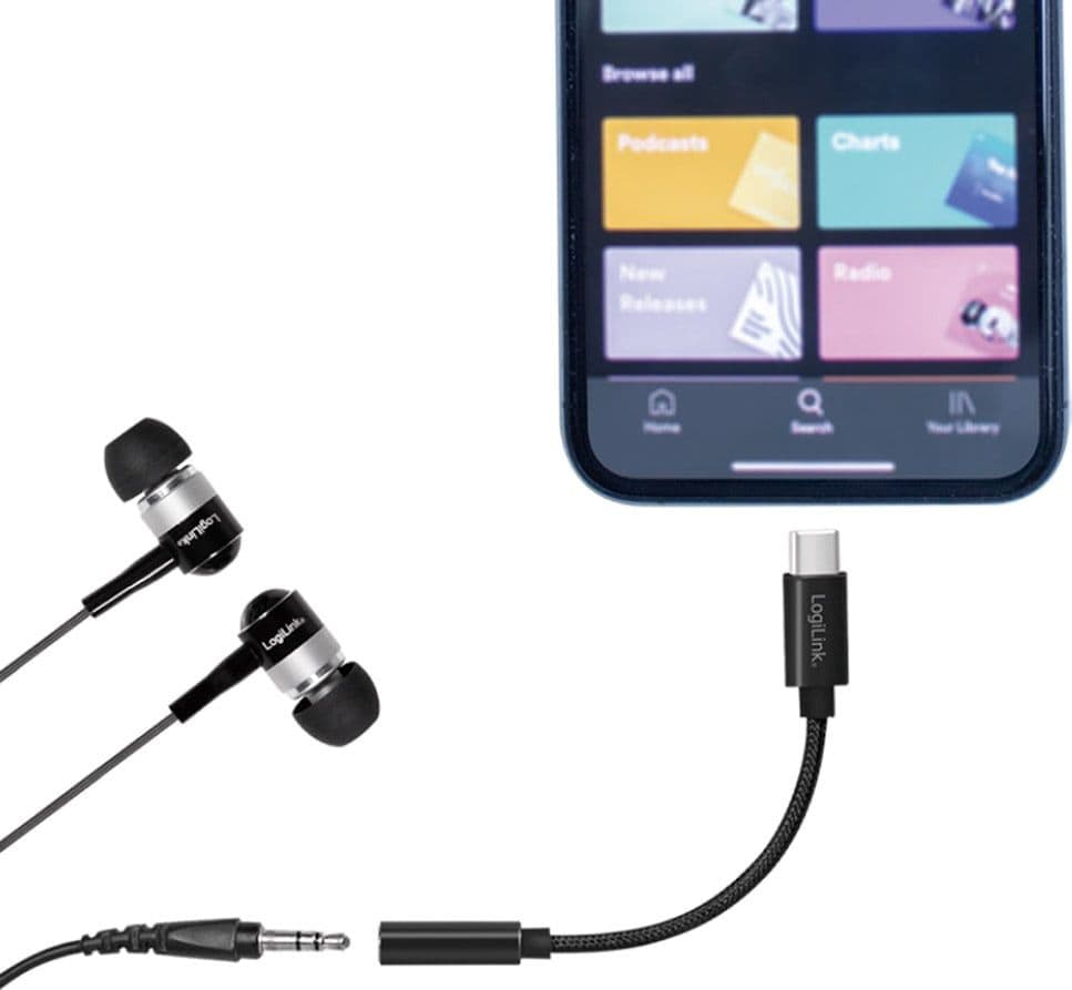 Cavo Adattatore Convertitore Audio da USB-C&trade Maschio a 3,5 mm Femmina 13 cm in Adattatori Scontolo.net - Potenza, commercioVirtuoso.it