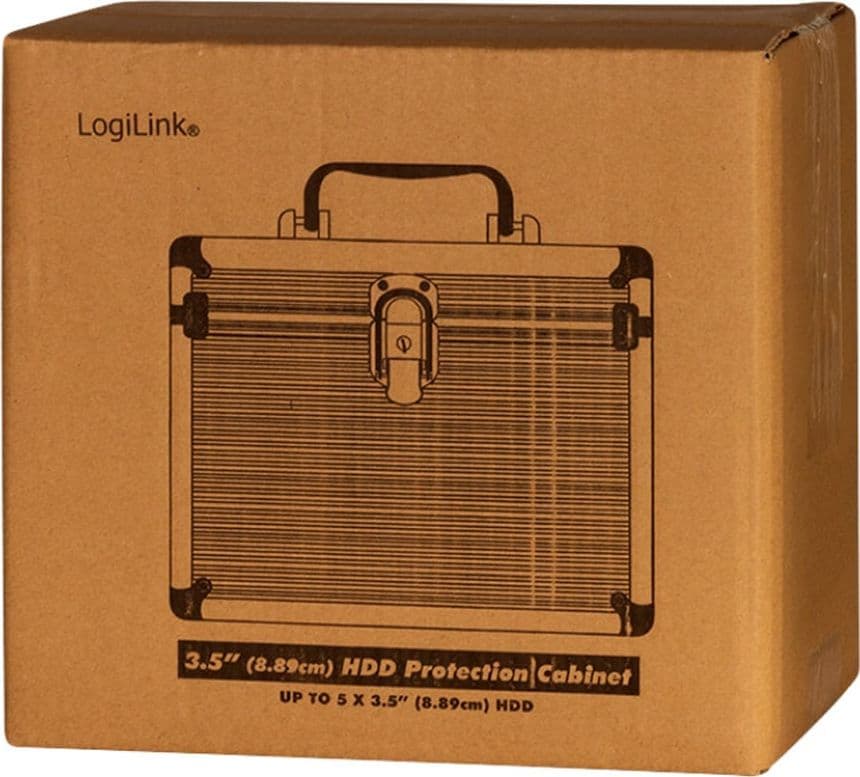 Valigia Protettiva per 5 HDD da 3.5''