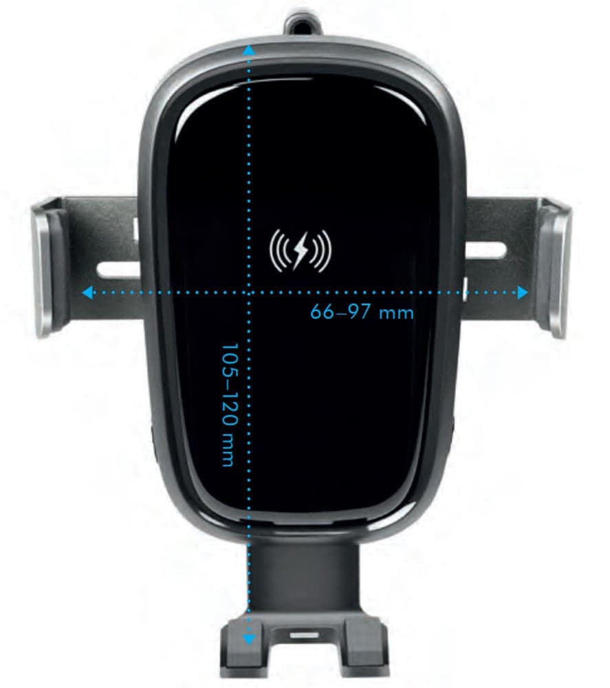 Supporto da Auto Ricarica Wireless per Smartphone da Presa d'aria in Caricabatterie wireless da auto Scontolo.net - Potenza, commercioVirtuoso.it