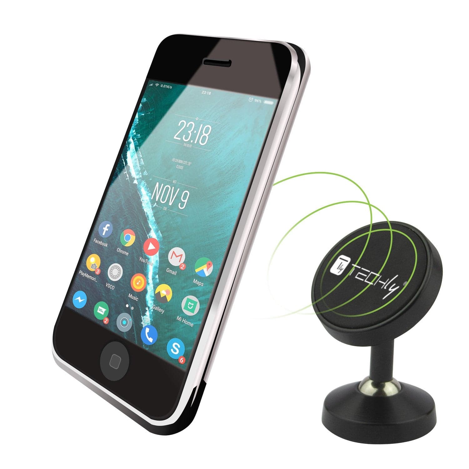 Supporto Smartphone Magnetico con Doppio Snodo Metallico 360&deg in Alloggiamenti Scontolo.net - Potenza, commercioVirtuoso.it