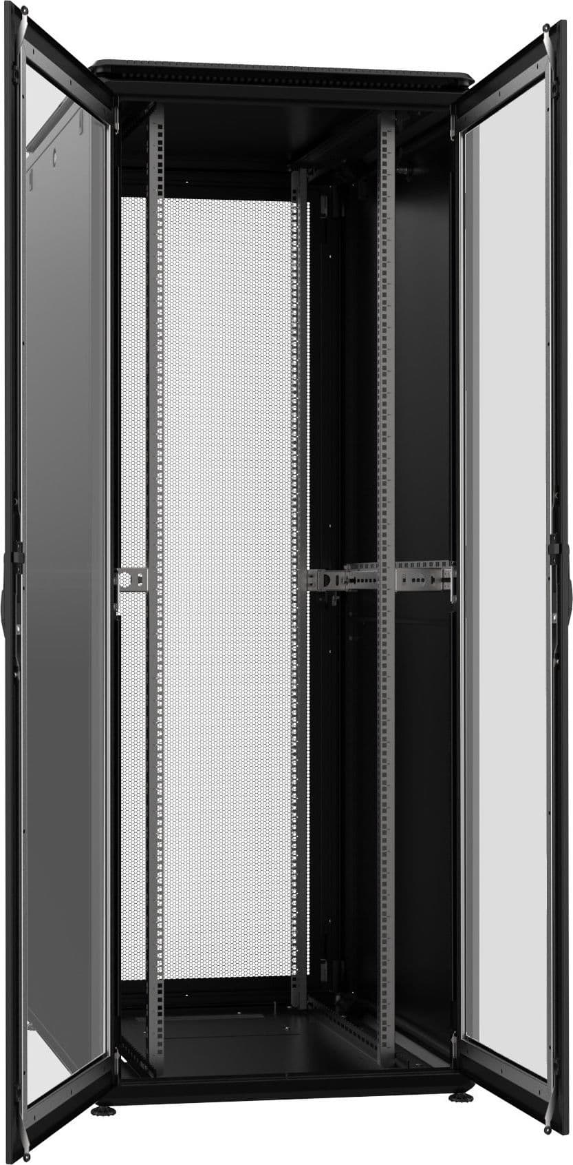 Armadio Server Rack 19'' 800x1000 42U Nero Porta Grigliata Doppio Battente serie Evolution Ventilato in  Scontolo.net - Potenza, commercioVirtuoso.it