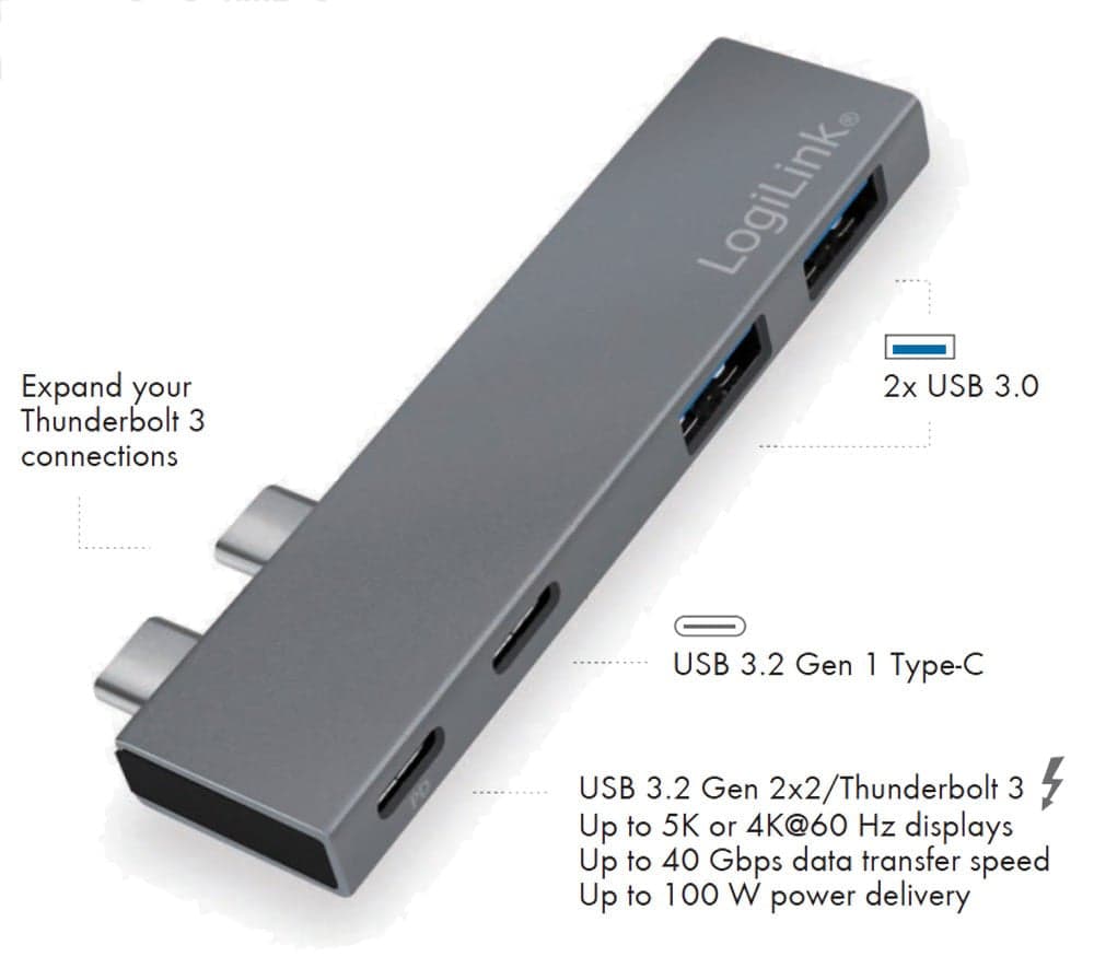 Hub USB 3.2 Gen2x2 4 Porte con PD 100W in  Scontolo.net - Potenza, commercioVirtuoso.it