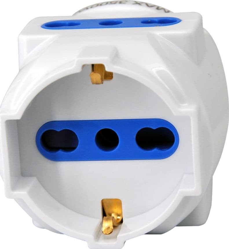 Multipresa Volante 1x 10/16A/Schuko e 2x 10/16A Bipasso in Multiprese Scontolo.net - Potenza, commercioVirtuoso.it