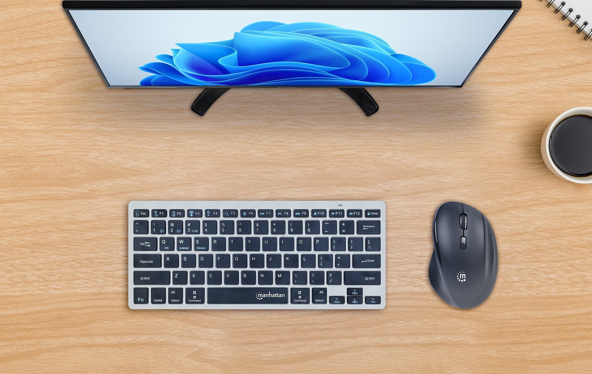 Mouse Ergonomico Wireless con Ricevitore USB-A e USB-C&trade 2 in 1 in  Scontolo.net - Potenza, commercioVirtuoso.it