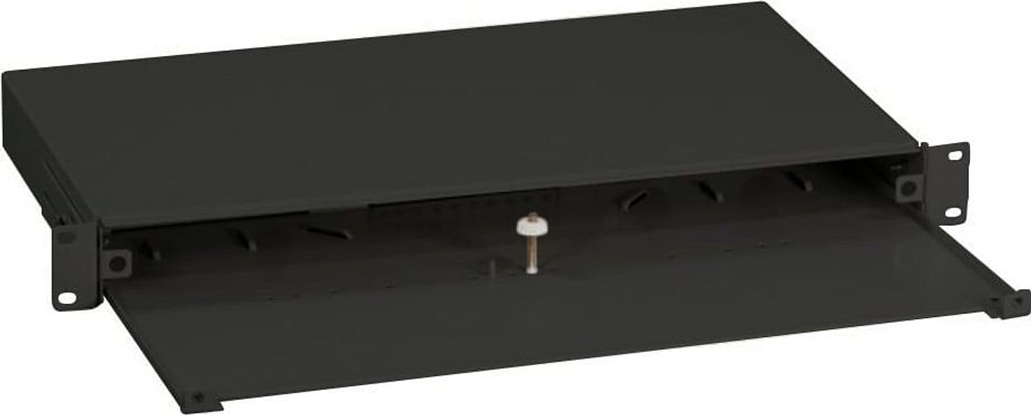 Box Ottico Versione Scorrevole 1U Senza Pannello Frontale Nero in Diffusori da scaffale Scontolo.net - Potenza, commercioVirtuoso.it