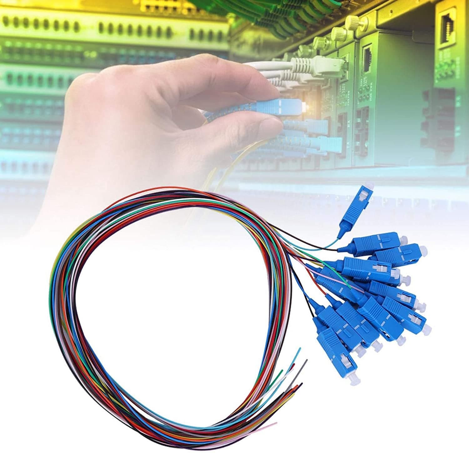 Cassetta di Giunzione Attrezzata con 12 Pigtail Fibra Monomodale OS2 SC/APC 9/125 2m in  Scontolo.net - Potenza, commercioVirtuoso.it