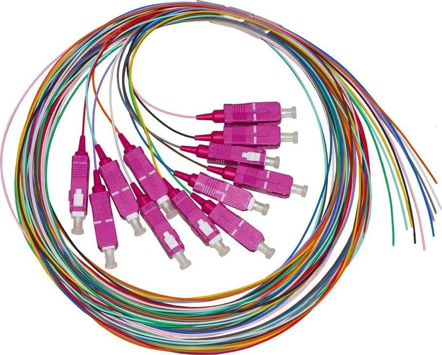 Cassetta di Giunzione Attrezzata con 12 Pigtail Fibra Multimodale OM4 SC 50/125 2m in  Scontolo.net - Potenza, commercioVirtuoso.it