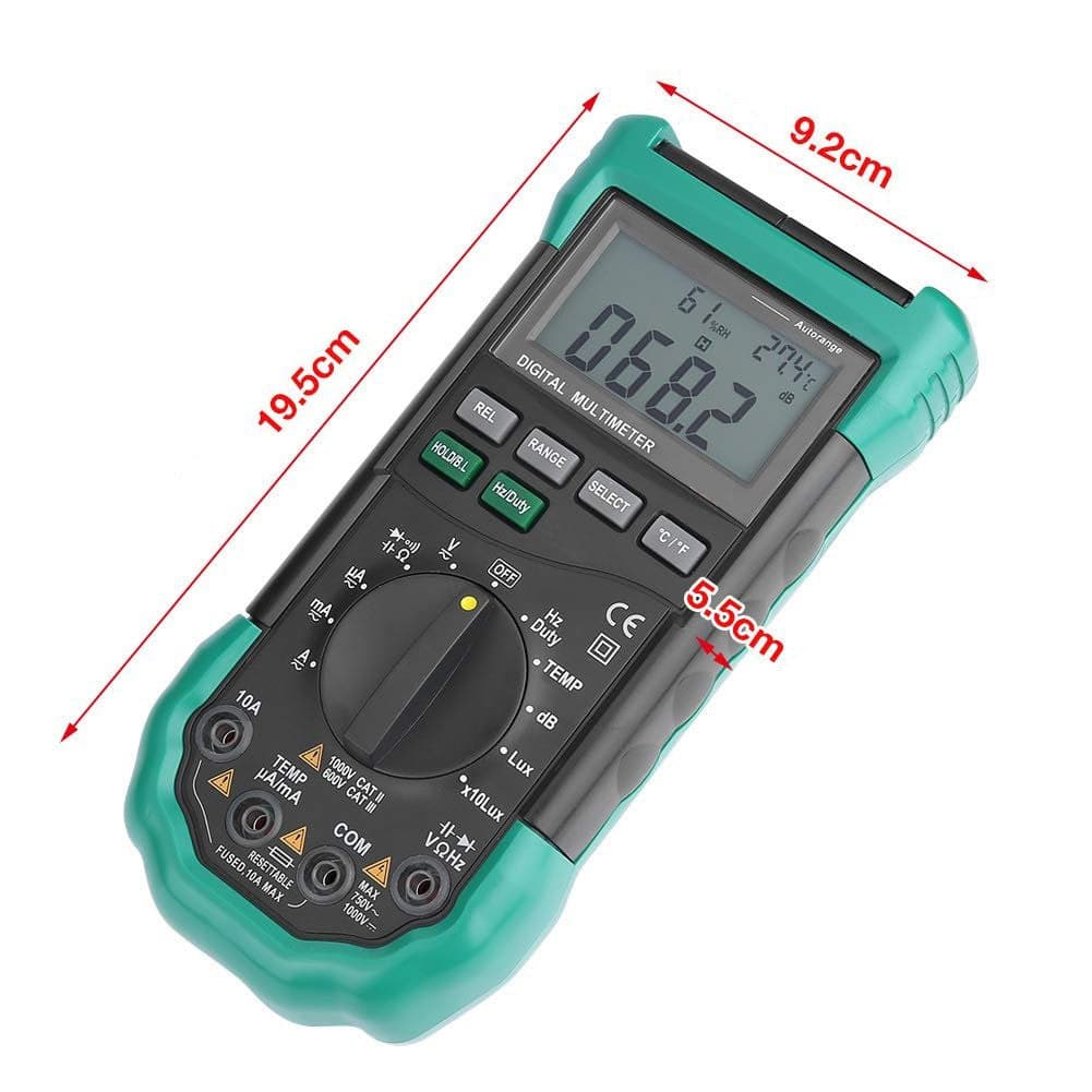 Multimetro Digitale LCD 4000counts con misurazioni ambientali, KPS-MT490 in Multimetri Scontolo.net - Potenza, commercioVirtuoso.it