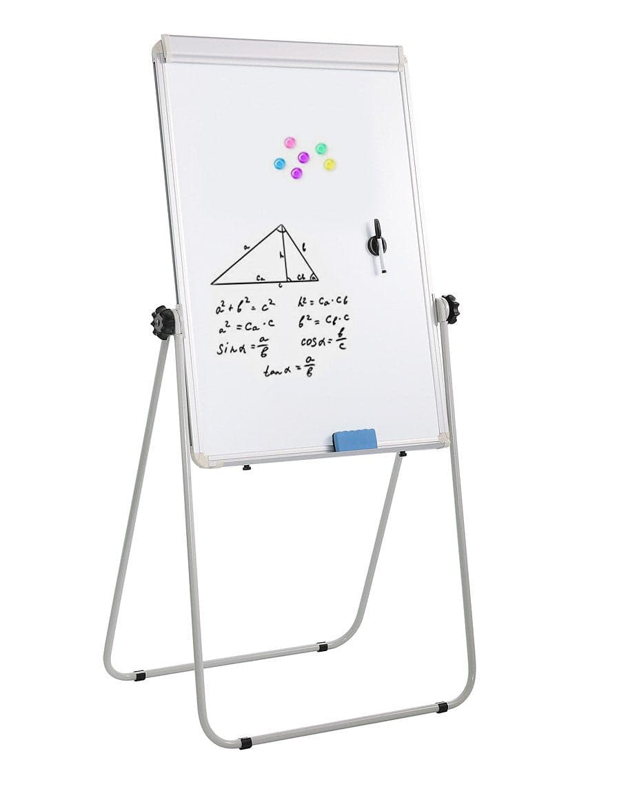 Lavagna Magnetica Bifacciale Flipchart Portatile 70x100 cm con Supporto in Lavagne a fogli mobili Scontolo.net - Potenza, commercioVirtuoso.it