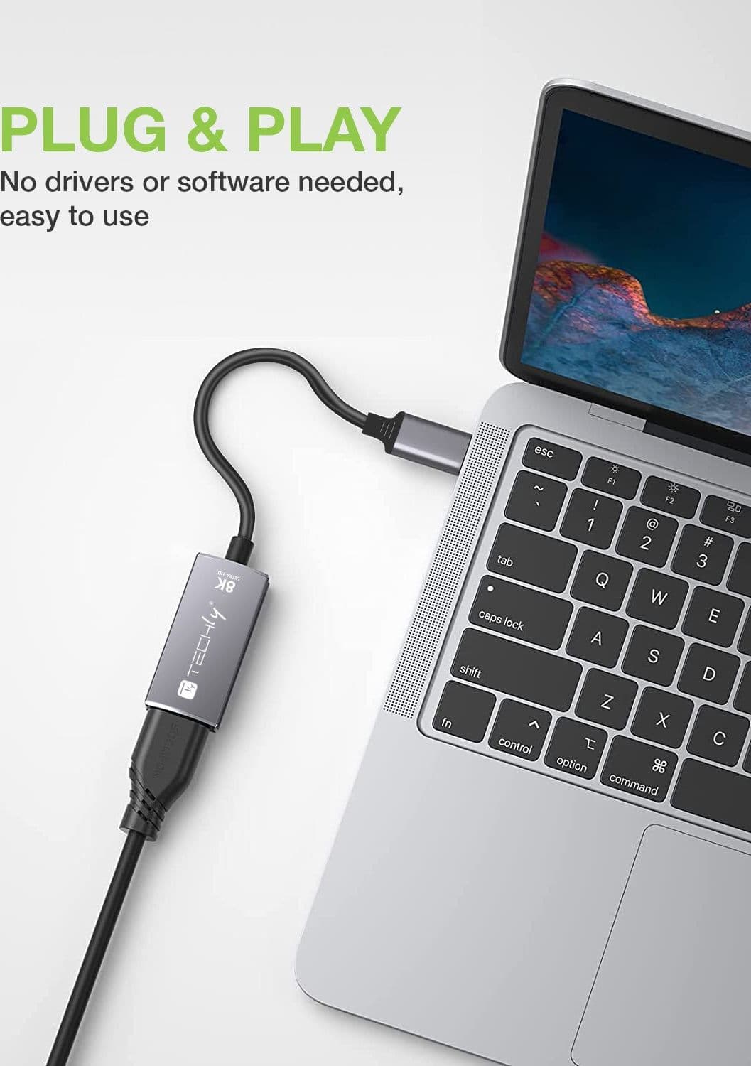 Adattatore USB-C&trade 3.2 a HDMI 2.1 8K@60Hz 15 cm in  Scontolo.net - Potenza, commercioVirtuoso.it