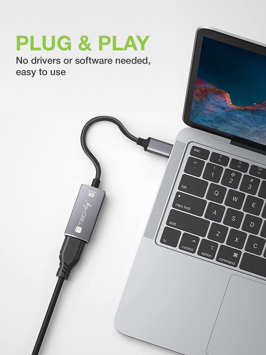 Adattatore USB-C&trade 3.2 a HDMI 2.1 8K@60Hz 15 cm in  Scontolo.net - Potenza, commercioVirtuoso.it