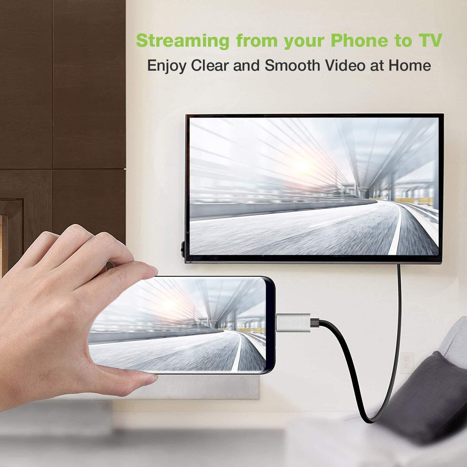 Cavo Adattatore USB-C&trade 3.2 a HDMI 2.1 8K@60Hz 1,8 m in Cavi HDMI Scontolo.net - Potenza, commercioVirtuoso.it