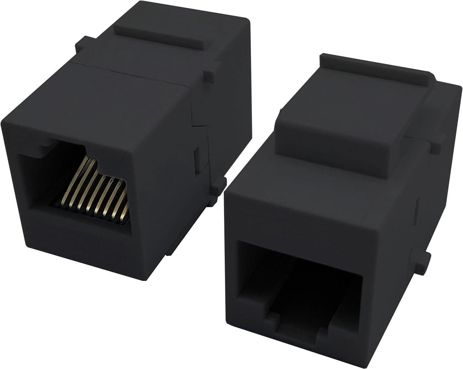 Accoppiatore Keystone RJ45 F/F Cat.5E UTP Nero in Cavi Ethernet Scontolo.net - Potenza, commercioVirtuoso.it