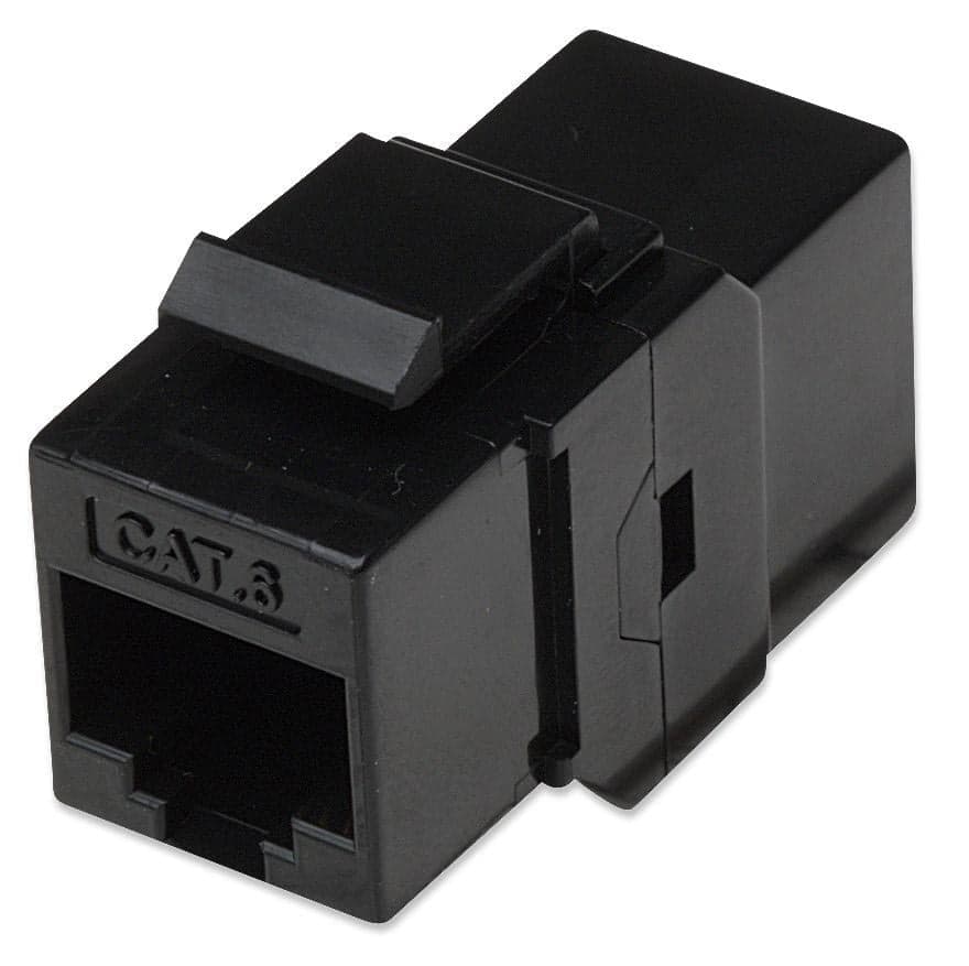 Accoppiatore Keystone RJ45 F/F Cat.6 UTP Nero in Cavi Ethernet Scontolo.net - Potenza, commercioVirtuoso.it