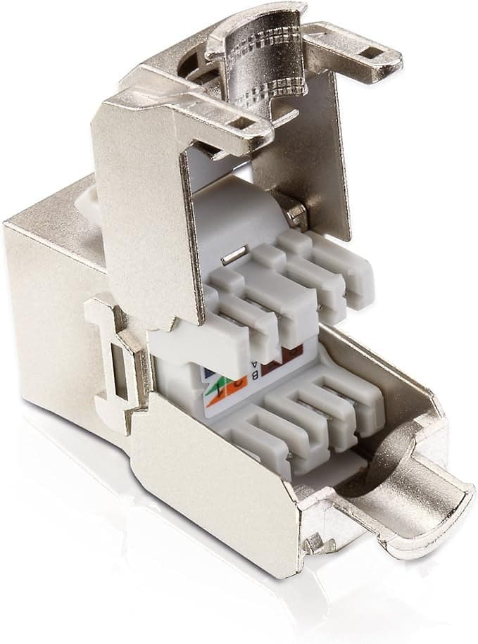 Frutto Keystone RJ45 Cat.6A STP Tool-Free 16.60mm in Connettori Scontolo.net - Potenza, commercioVirtuoso.it