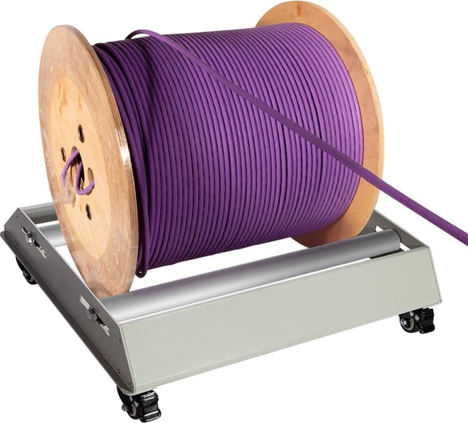 Rullo Avvolgicavo Professionale con Ruote e Freno in Bobine per cavo Scontolo.net - Potenza, commercioVirtuoso.it