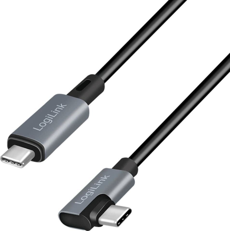 Cavo HighSpeed E-mark PD USB-C&trade Maschio Angolato/USB-C&trade Maschio Dritto 3 metri Nero in  Scontolo.net - Potenza, commercioVirtuoso.it