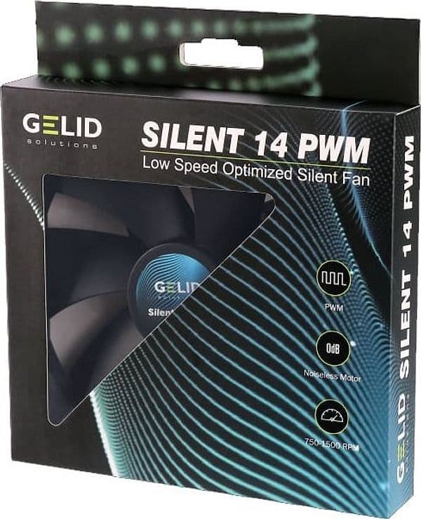 Dissipatore Ventola Silent 140x140x25 con Controllo PWM Intelligente
