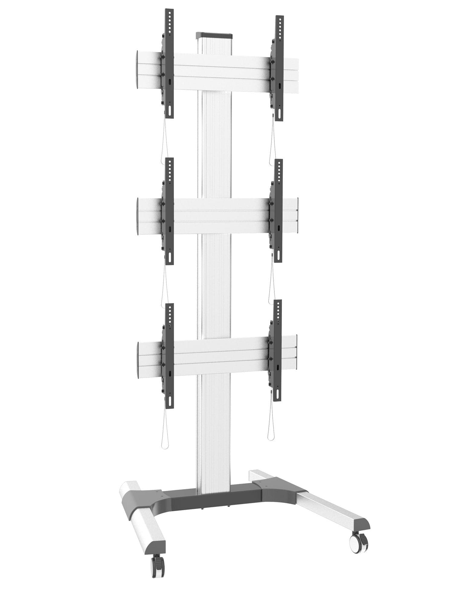 Supporto a Pavimento per 3 TV LCD/LED 32-55'' per Video Wall in Mobili Scontolo.net - Potenza, commercioVirtuoso.it