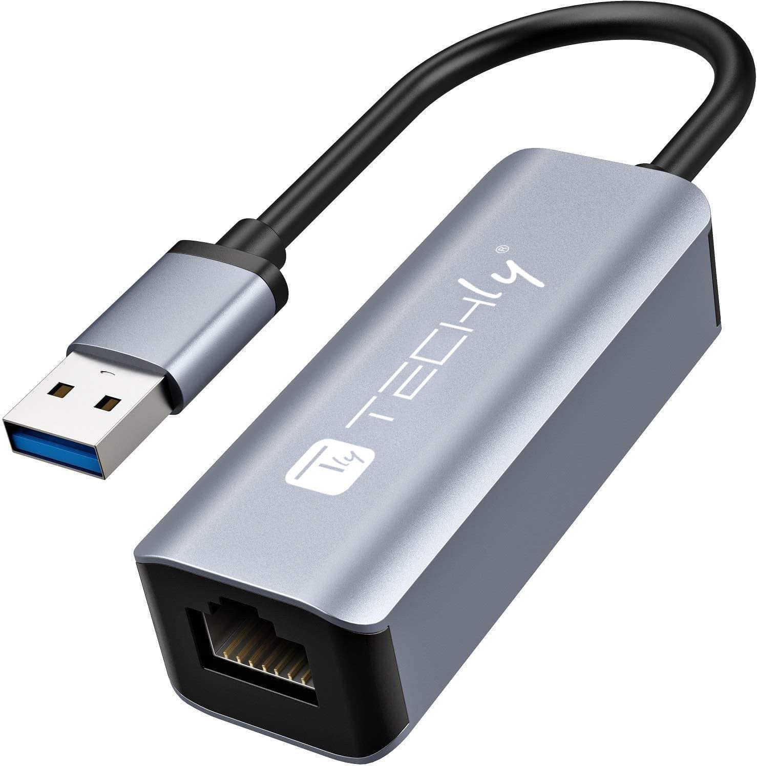 Adattatore Convertitore USB 3.0 tipo A a RJ45 Gigabit in Adattatori USB wireless Scontolo.net - Potenza, commercioVirtuoso.it