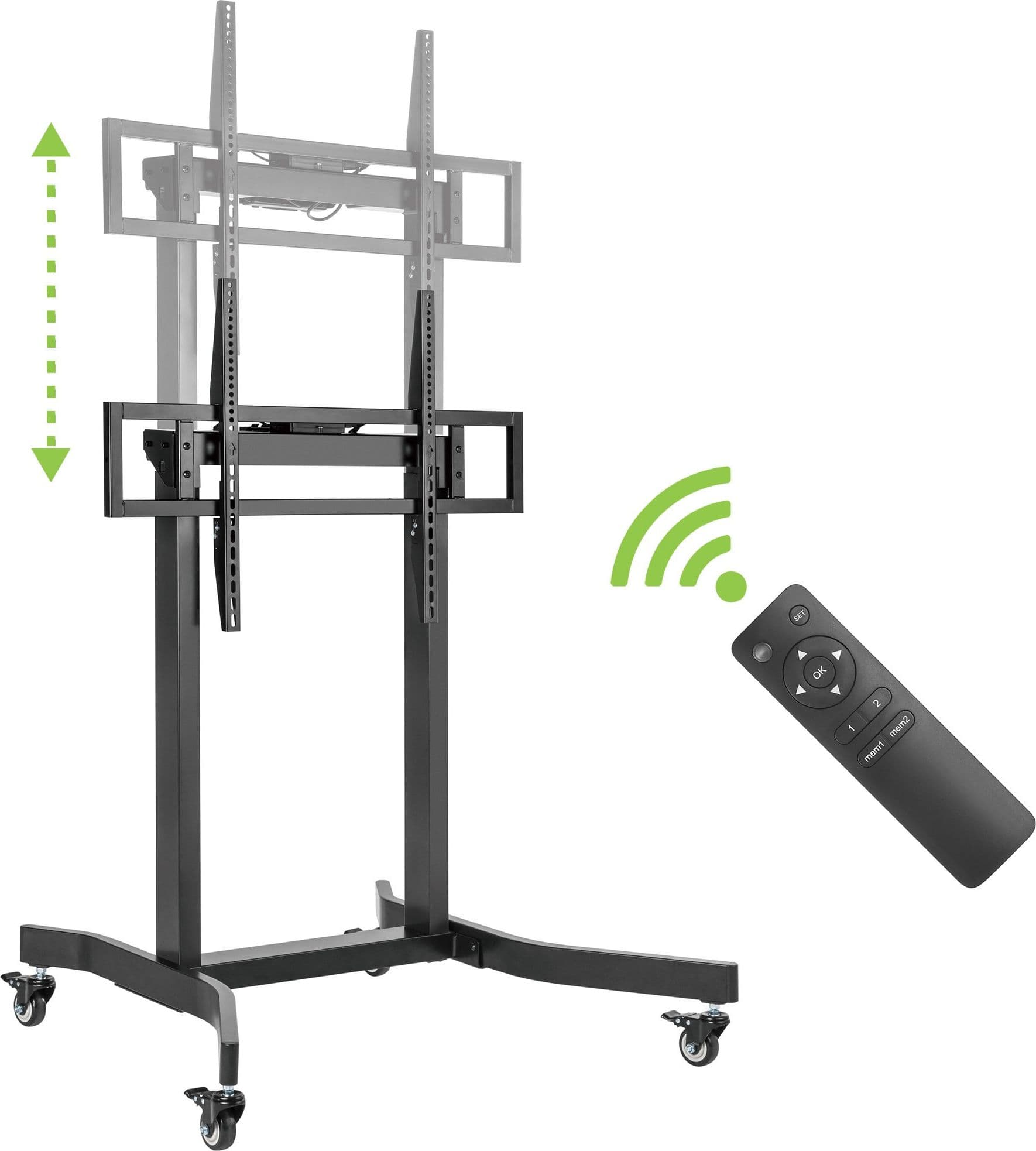 Supporto TV Motorizzato Regolabile per TV da 55-100'' con Telecomandato in Supporti da parete e da soffitto Scontolo.net - Potenza, commercioVirtuoso.it