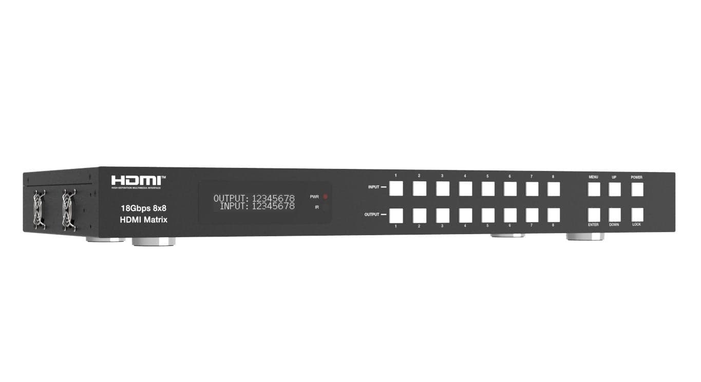Matrix Swtich HDMI 2.0 8x8 18Gbps 4k@60Hz in Selettori audio-video Scontolo.net - Potenza, commercioVirtuoso.it