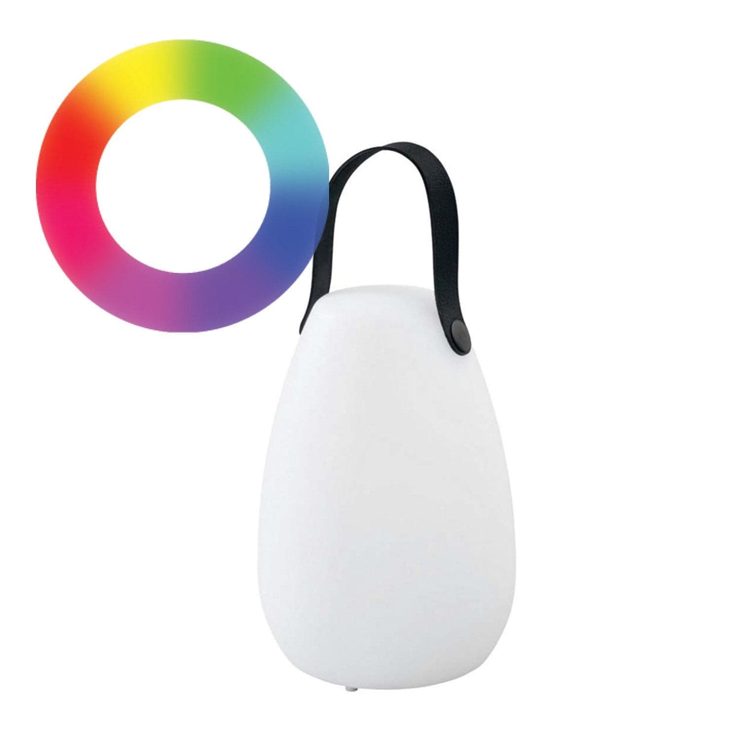 Lampada LED Multicolore Ricaricabile da Tavolo con Maniglia e Telecomando in Lampade da tavolo e abat-jour Scontolo.net - Potenza, commercioVirtuoso.it